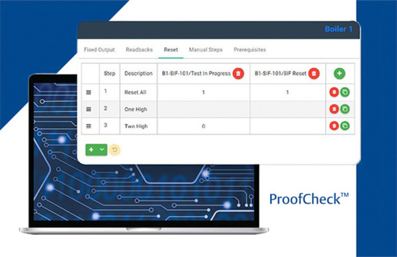 ProofCheck™'s digital solution workflow that helps you eliminate paper binders.