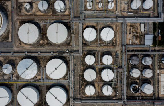 Improper storage risks include emissions and leaks, leading to safety and compliance issues as well as the potential loss of inventory. 