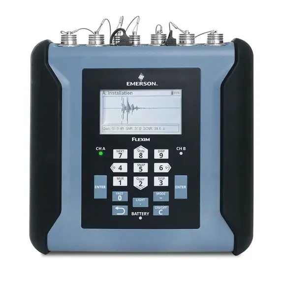 Flexim™ FLUXUS F631 BA - Portable Liquid Clamp-on Ultrasonic Flow Meter