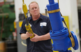 avk safety valve testing in stock