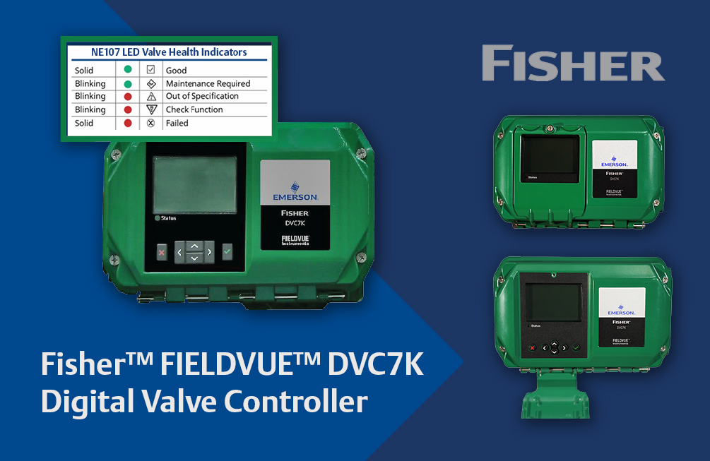 Fisher™ FIELDVUE™ DVC7K Digital Valve Controller